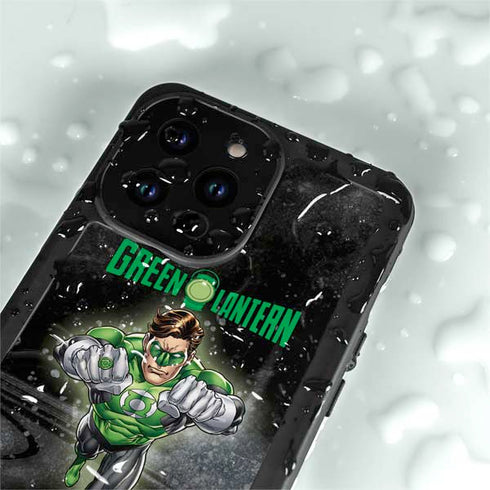 DC Comics Green Lantern Flying Action Pose iPhone 15 Pro Waterproof Case